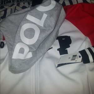 Vintage Polo Ralph Lauren P wing hoodie size L